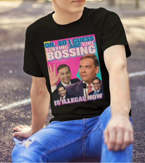 Oh So I Guess Slaying And Girl Bossing Is Illegal Now T-Shirt