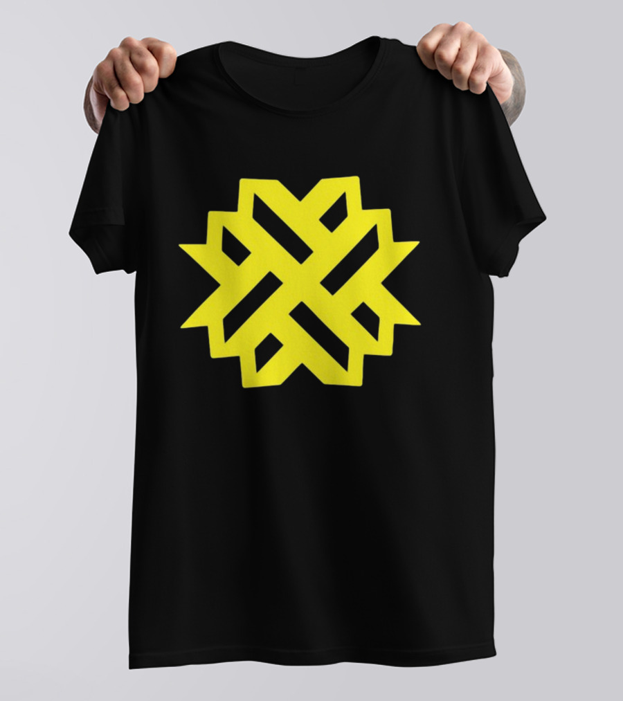 Naturewalkstudio Geometric Yellow Emblem T-Shirt
