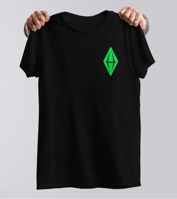 The Sims Onyx Runners Green Plumbob Icon T-Shirt
