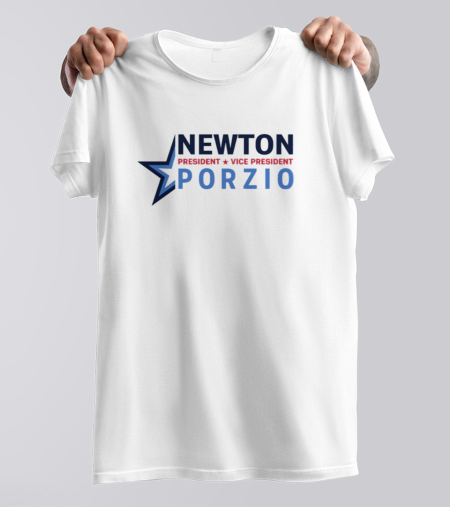 Gamecocks Newton President Vice President Porzio Star T-Shirt