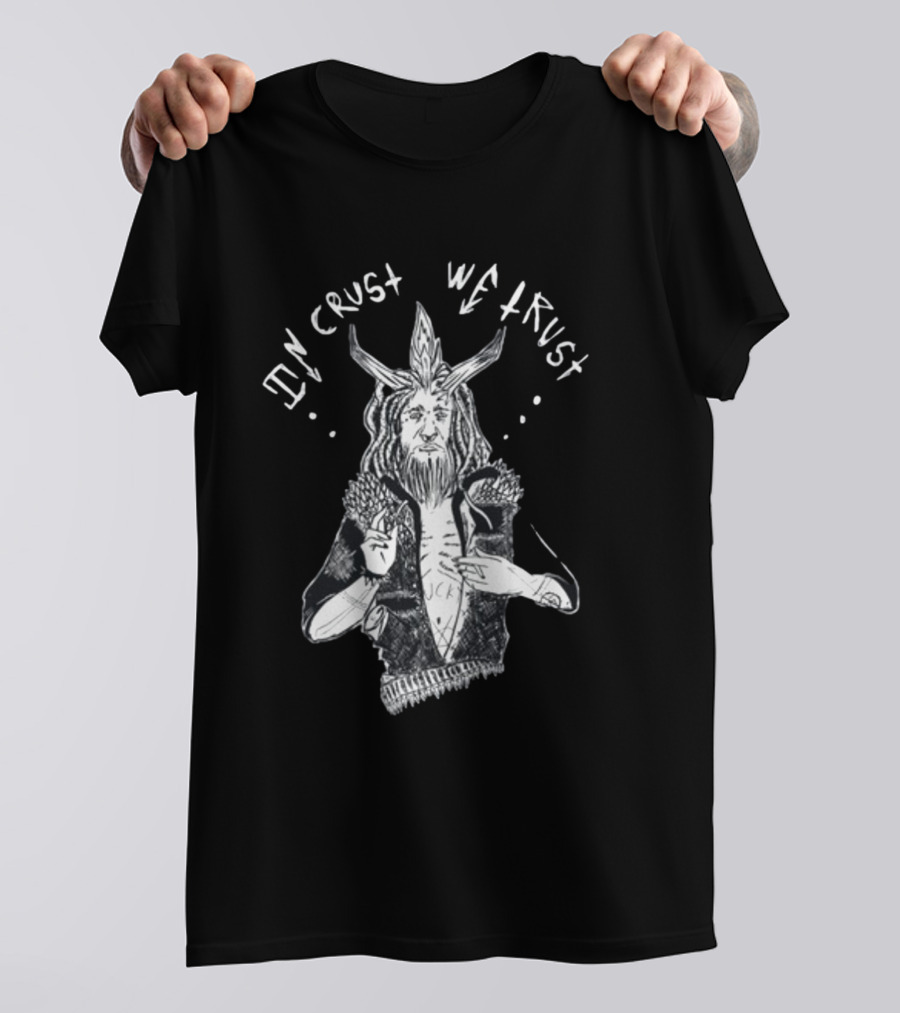 Punkwithacamera In Crust We Trust Punk Rock Anti-Establishment T-Shirt