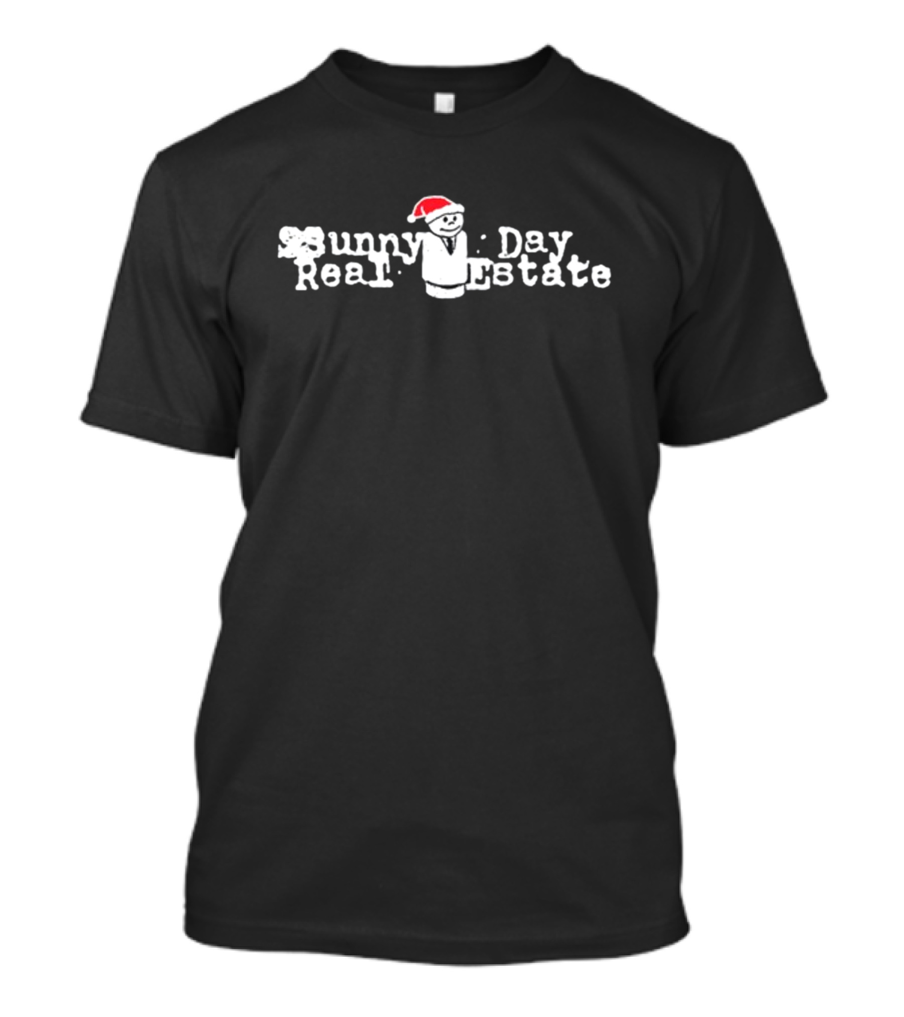 Sunny Day Real Estate Holiday Diary Santa Hat T-Shirt