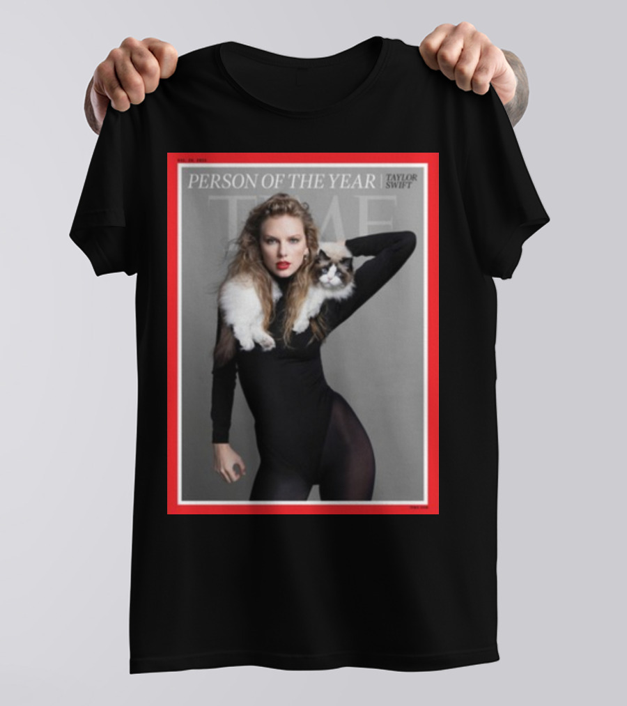 TIME Person Of The Year Taylor Swift Magazine Cover T-Shirt