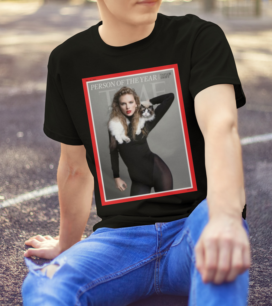 TIME Person Of The Year Taylor Swift Magazine Cover T-Shirt