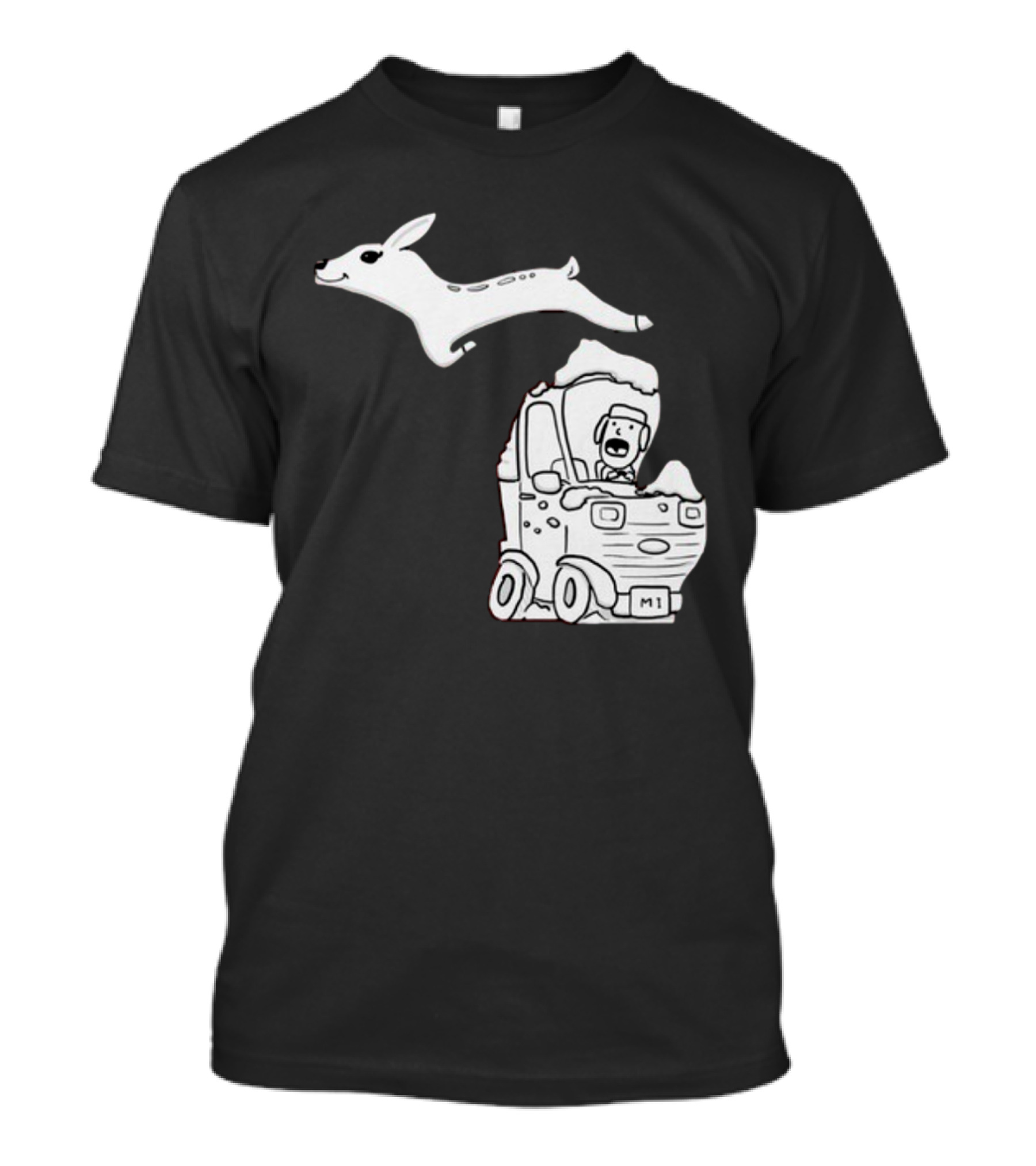 Michigan For Deer Ice Road Truck Journey T-Shirt
