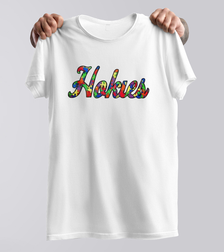 Hokies Autism Puzzle T-Shirt