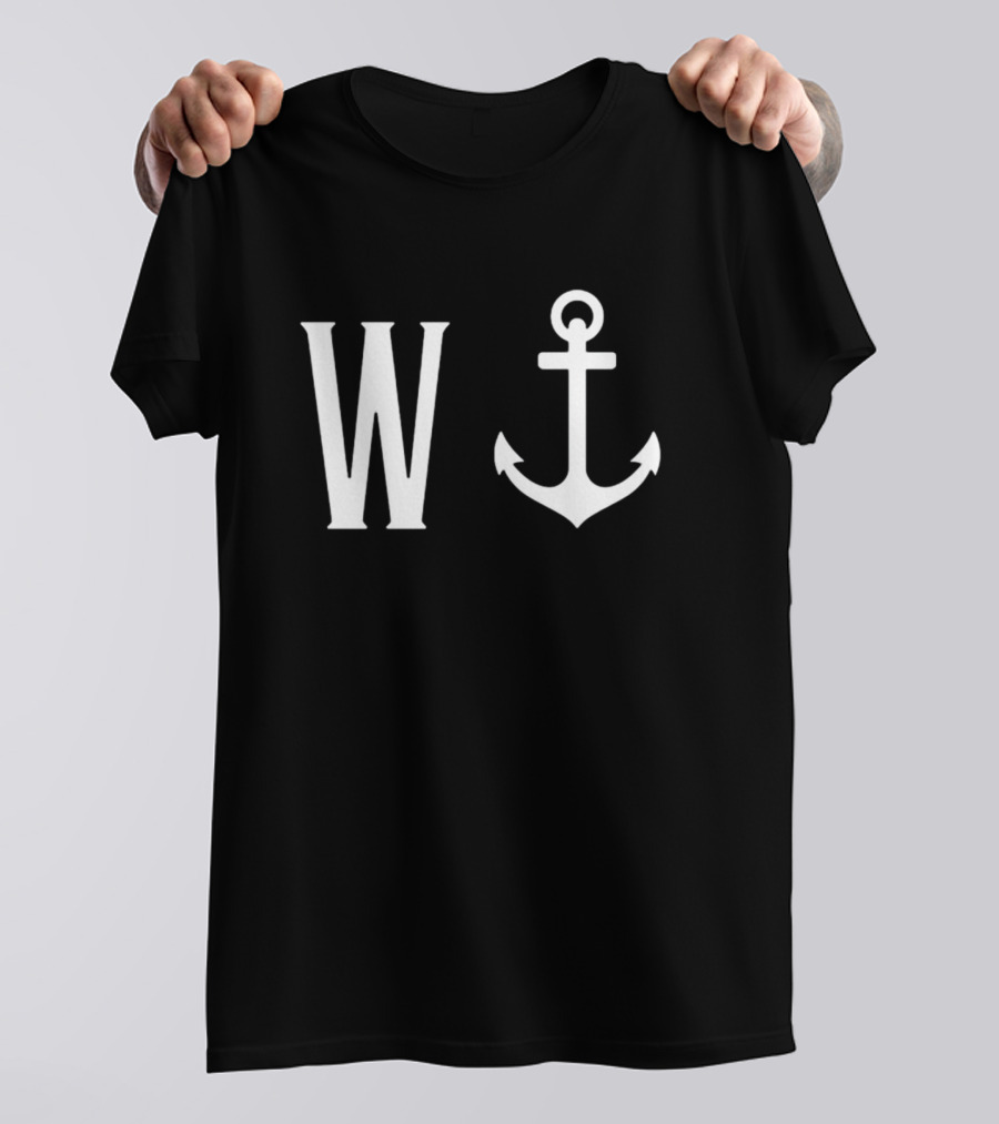 Jeffrey Dean Morgan W Anchor T-Shirt