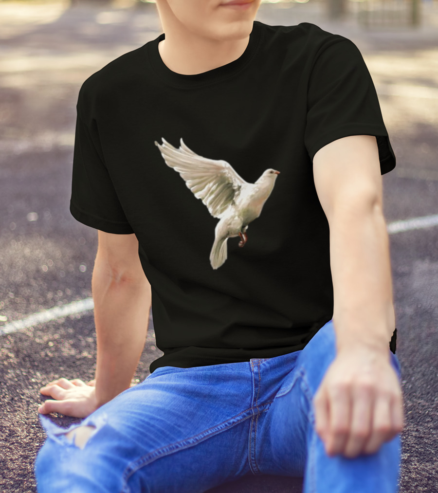 Peace Dream Dove In Flight T-Shirt