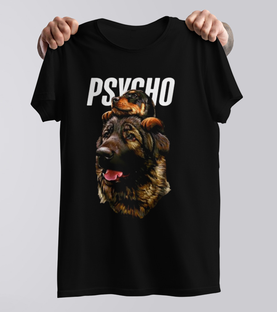 PSYCHO Dog Pair T-Shirt