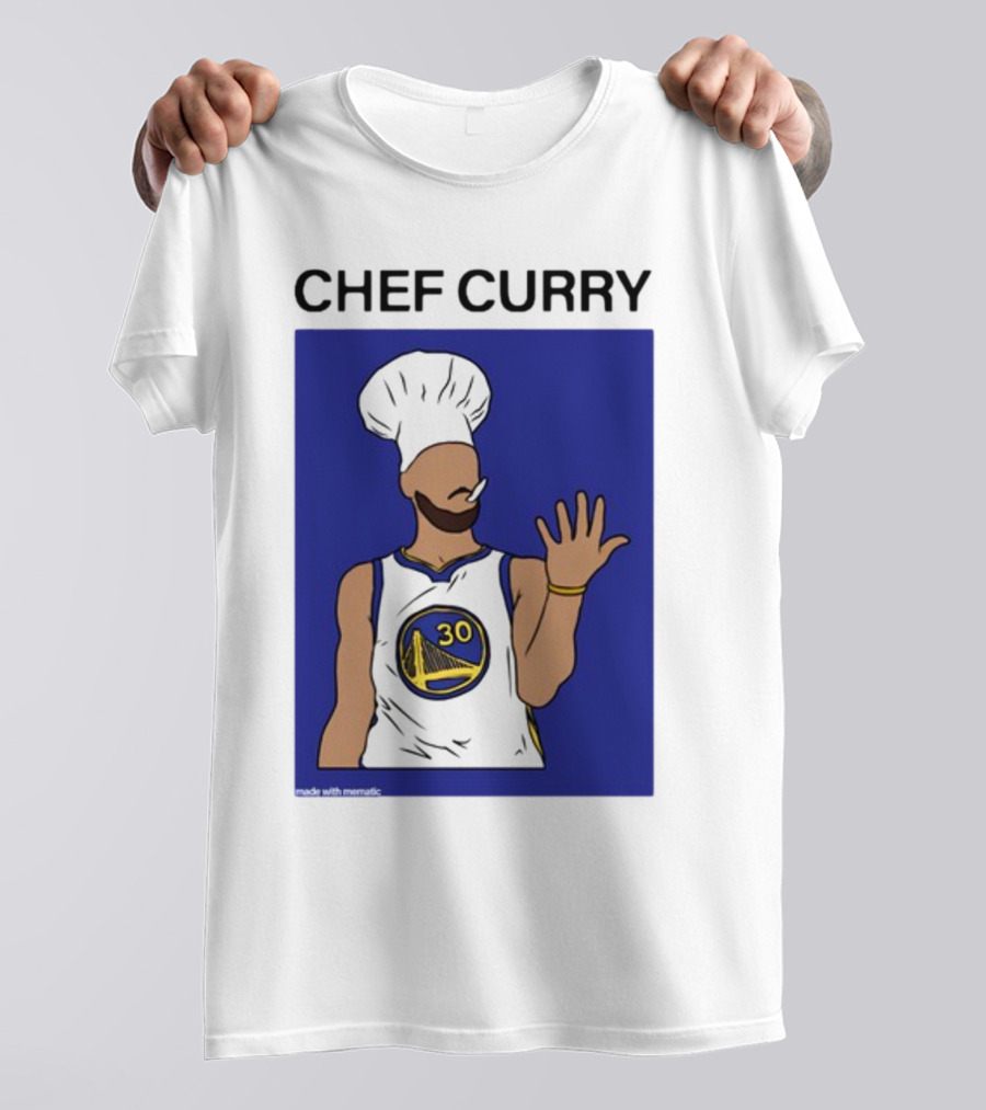 Chef Curry Golden State Basketball Number 30 T-Shirt