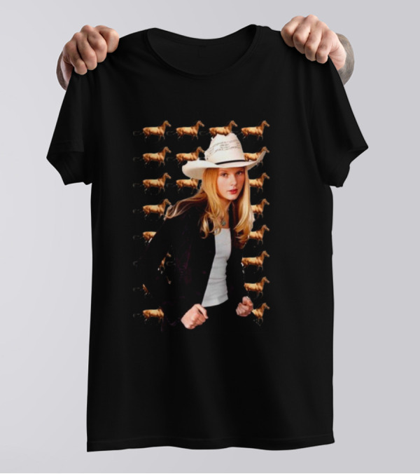Extreme Horse Girl Cowgirl Aesthetic T-Shirt