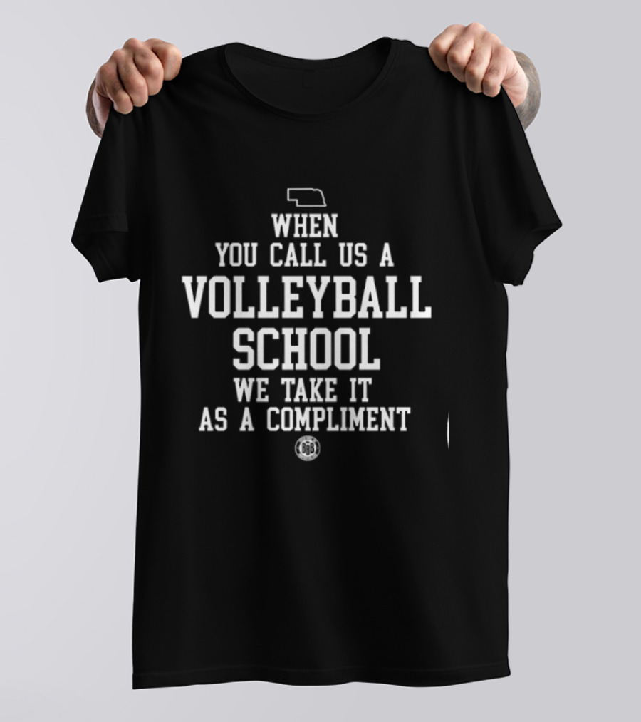 Nebraska Volleyball School Compliment Bbbprinting T-Shirt
