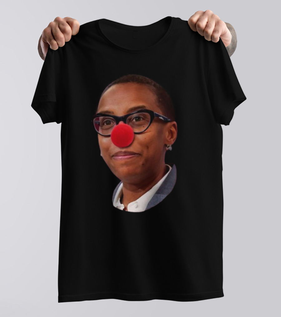 Claudine Gay With Red Clown Nose T-Shirt