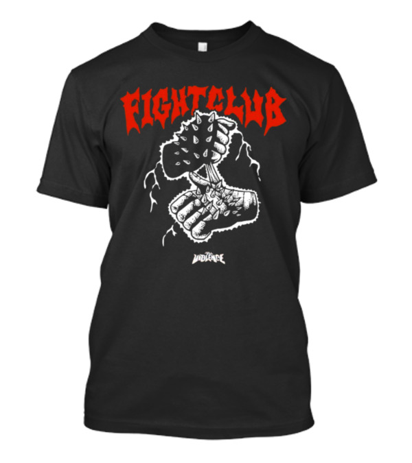 Fight Club Full Violence Spiked Fists T-Shirt