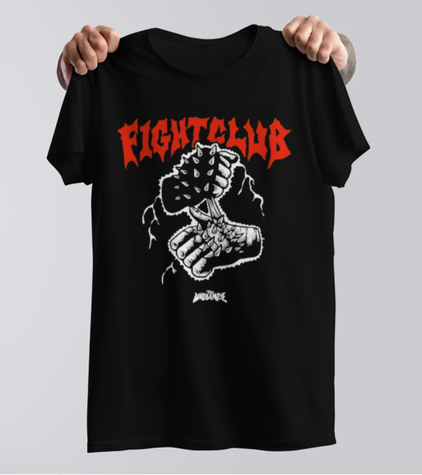 Fight Club Full Violence Spiked Fists T-Shirt