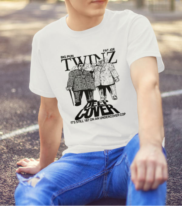 Big Pun Fat Joe Twinz Deep Cover '98 It's Still 187 On An Undercover Cop T-Shirt