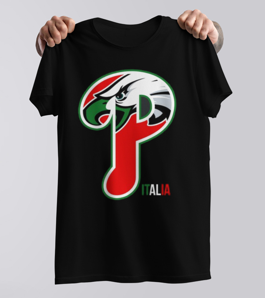 Eagles Phillies Italia P T-Shirt