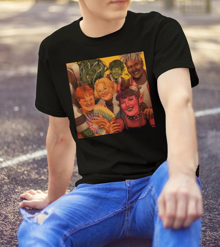 We're The Bad Fantasy Friends Group T-Shirt