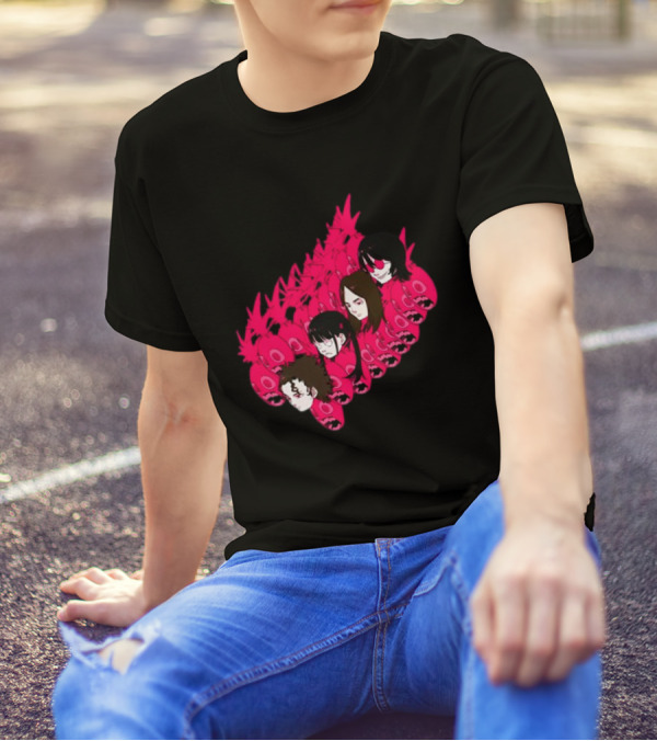 Concert Exclusive Jun Inagawa Pink Monster Characters T-Shirt