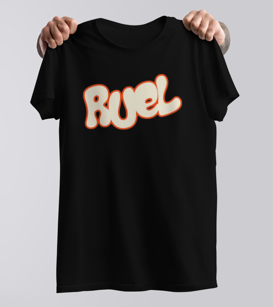 Ruel Puff Text T-Shirt