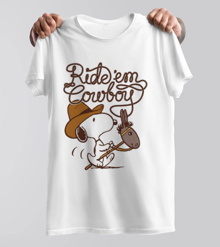 Ride Em Cowboy Snoopy T-Shirt
