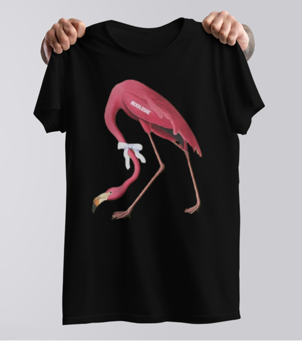 Mixoloshe Flamingo Team Crewneck T-Shirt