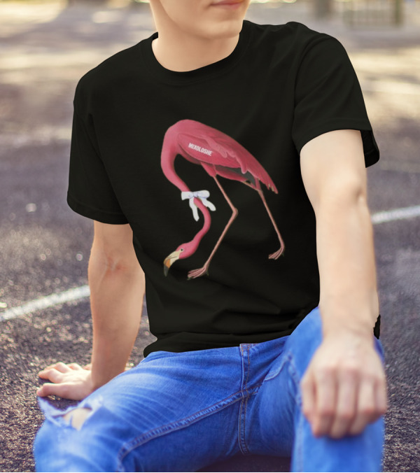 Mixoloshe Flamingo Team Crewneck T-Shirt