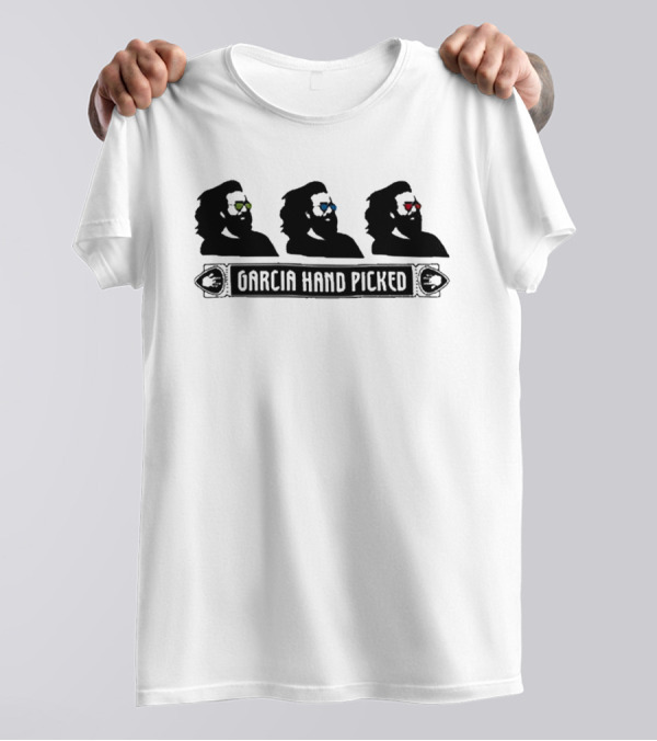 Garcia Hand Picked Jerry Garcia Silhouettes With Colored Glasses T-Shirt
