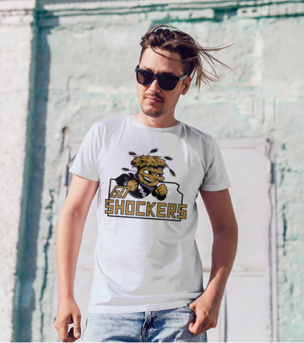 Wichita State University Go Shockers Mascot T-Shirt