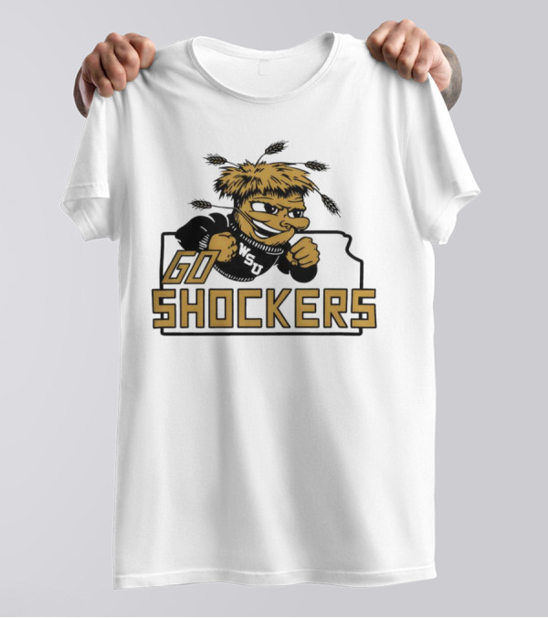 Wichita State University Go Shockers Mascot T-Shirt