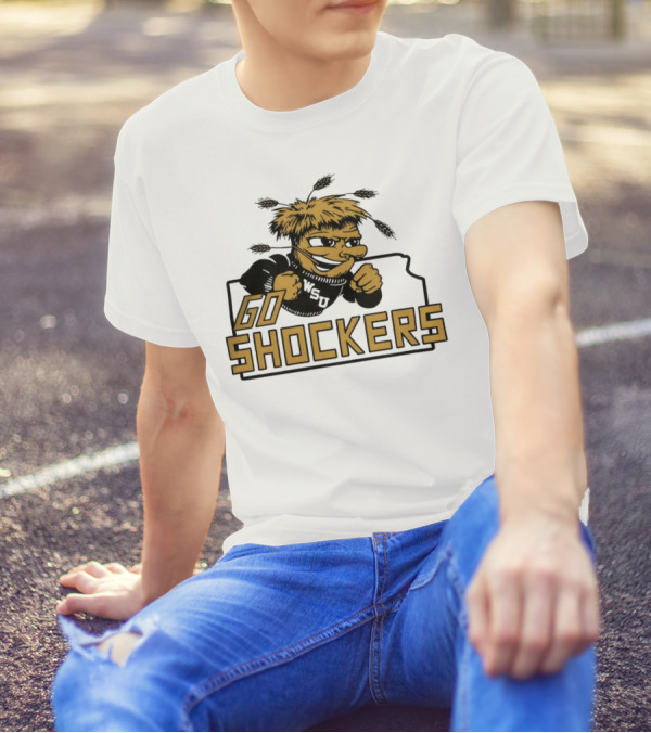 Wichita State University Go Shockers Mascot T-Shirt