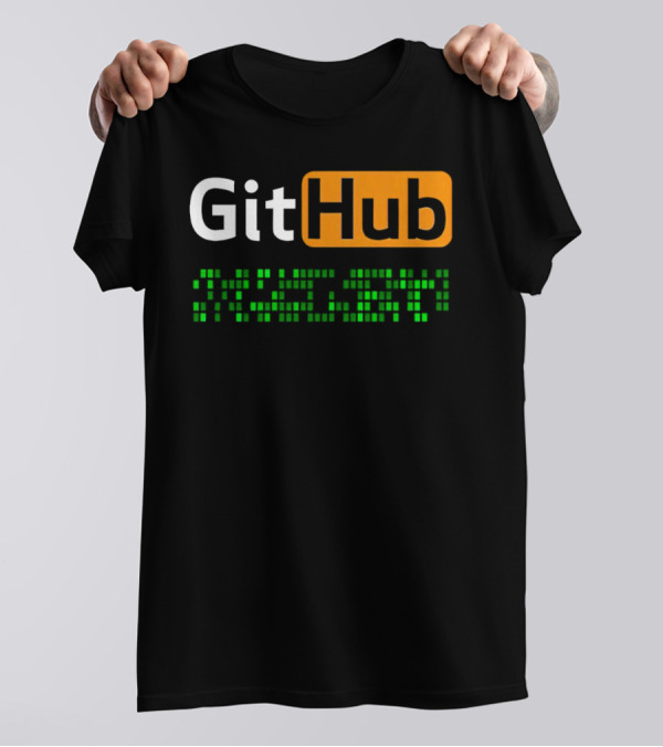 GitHub Code Contribution Squares T-Shirt