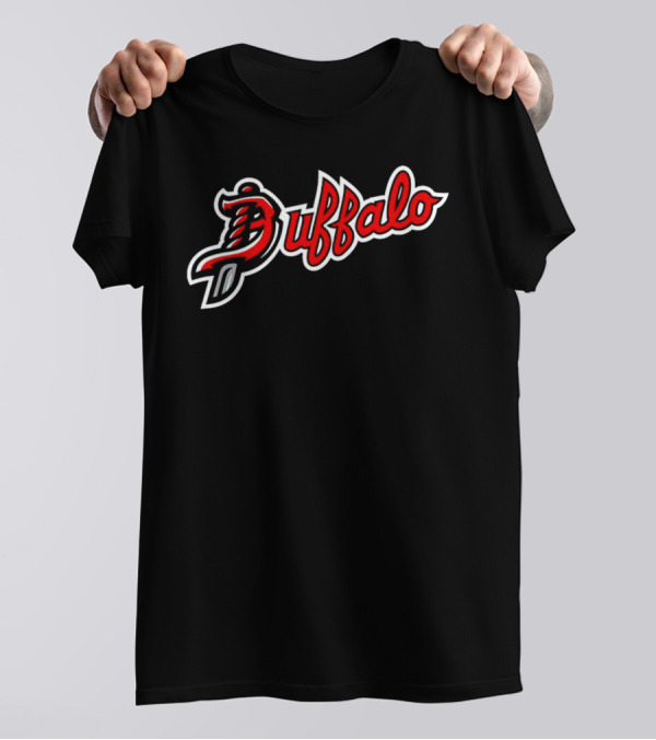 Buffalo Script With Sword T-Shirt