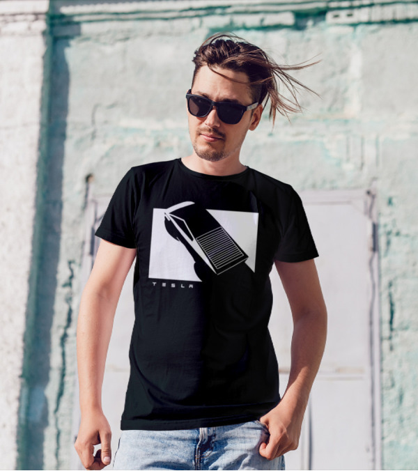Tesla Cybertruck Monochrome Concept T-Shirt