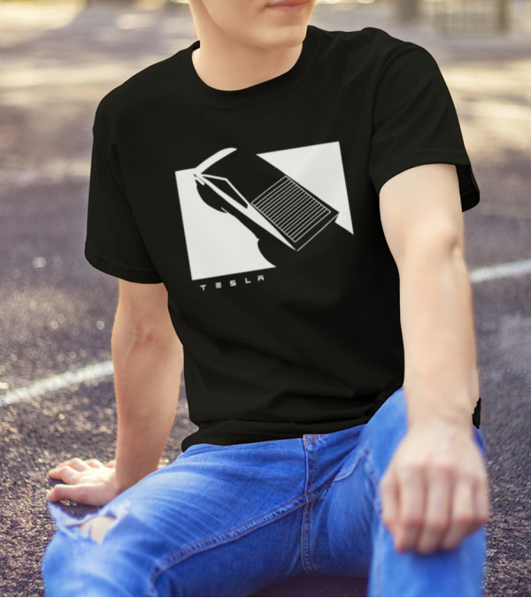 Tesla Cybertruck Monochrome Concept T-Shirt