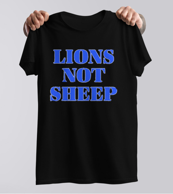 Jessica Irvine Lions Not Sheep T-Shirt