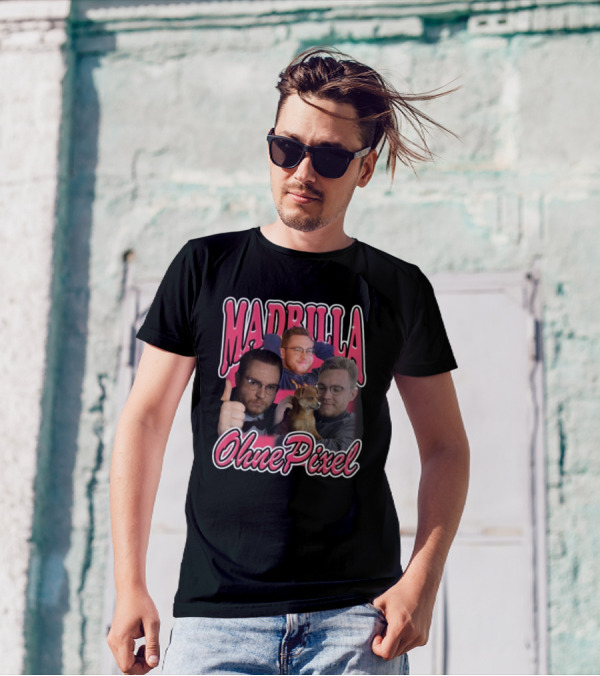 Madrilla OhnePixel Thumbs Up Dog Trio T-Shirt