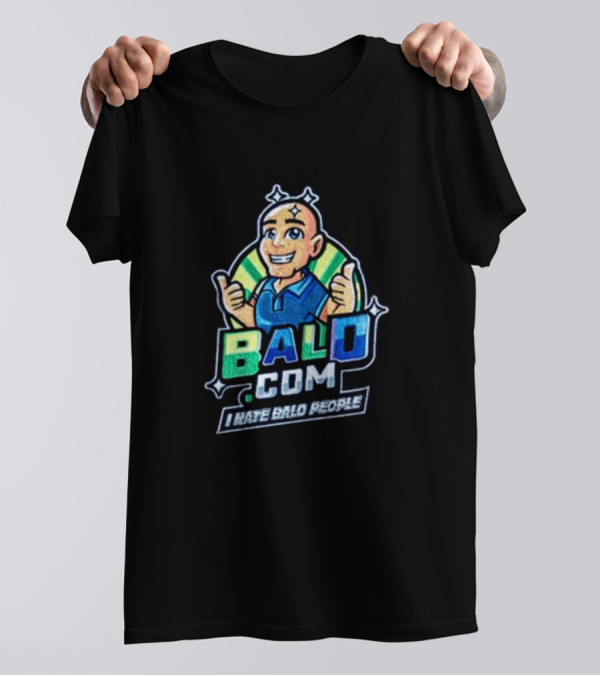 Cold Ones The Bald Bald.com I Hate Bald People T-Shirt