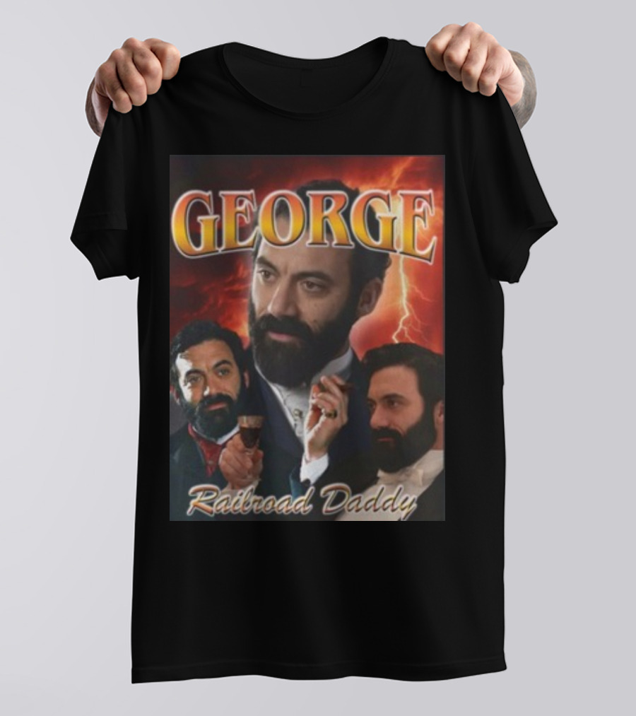 George Mummydearestpodcast Railroad Daddy T-Shirt