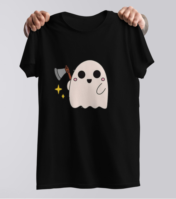 Your Face Pisses Me Off Ghost With Axe T-Shirt
