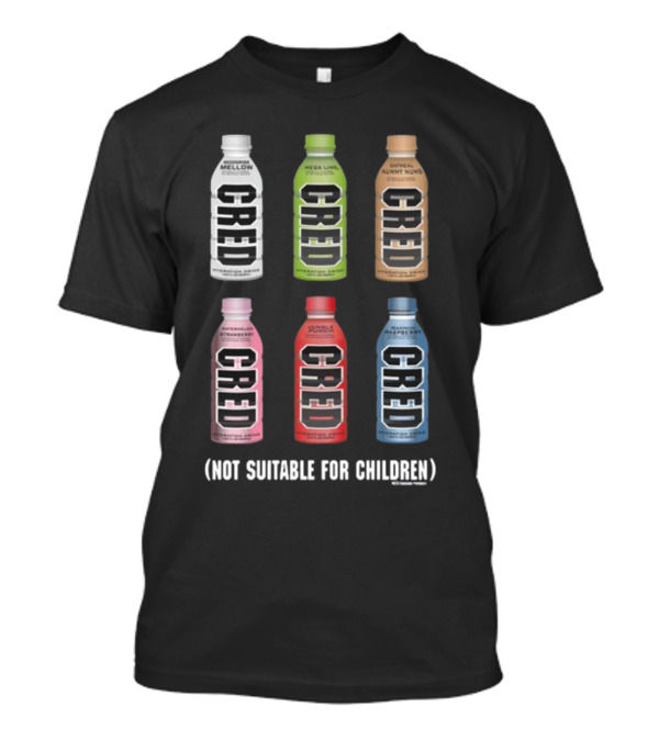 South Park Cred Bottles Mellow Mega Lime Oatmeal Gunk Nuts German Water Not Suitable For Children T-Shirt