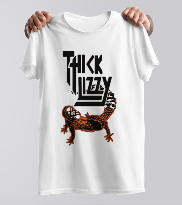 Thick Lizzy Folk Freegan Drunk Lizard T-Shirt