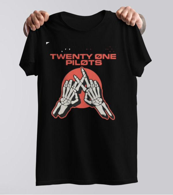 Twenty One Piløts Skeleton Hands I Created This World To Feel Some Control T-Shirt