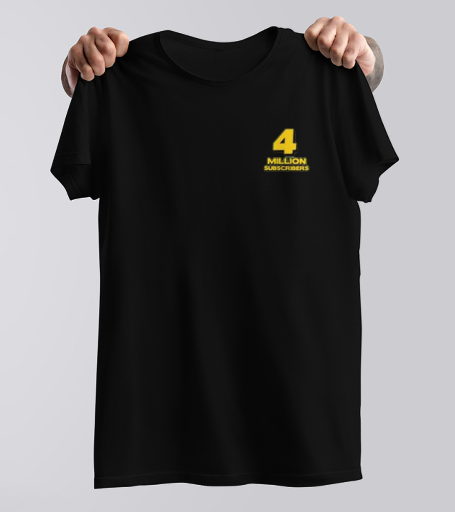 Let's Trip 4 Million Subscribers T-Shirt