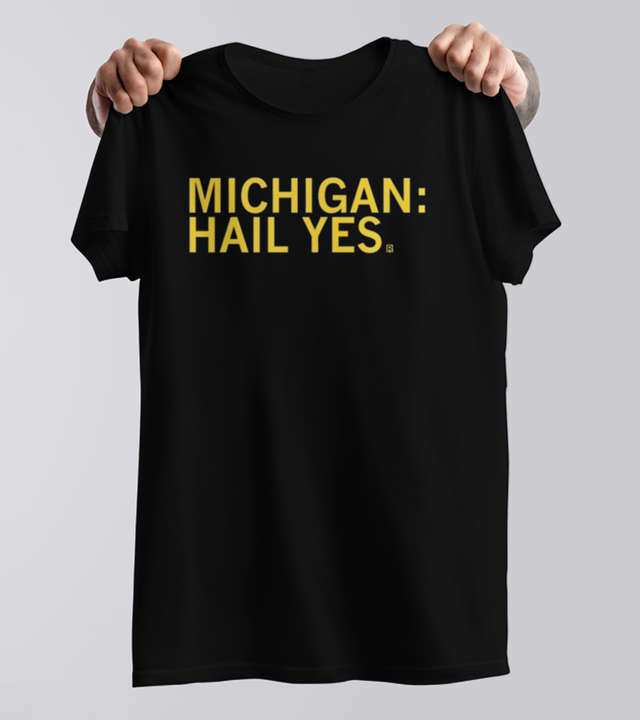 Raygun Michigan Hail Yes T-Shirt
