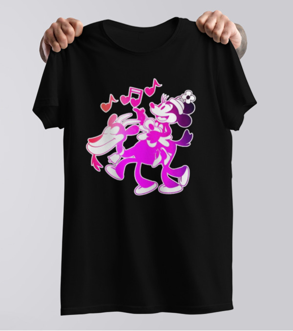 Pixelkitties Steamboat Minerva Musical Adventure Retro Cartoon T-Shirt