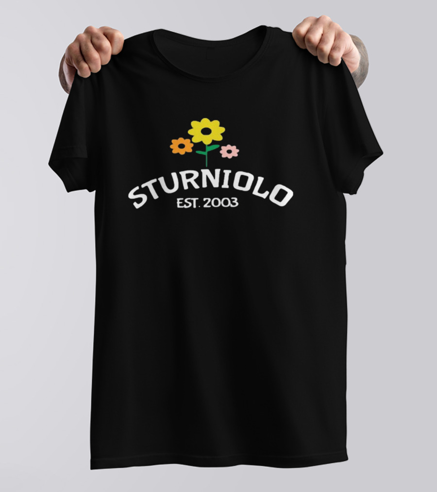 STURNIOLO EST. 2003 Flower Trio T-Shirt