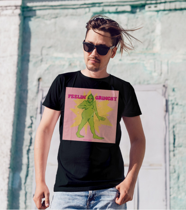 Feelin’ Grinchy Tragicgirls Retro Green Character T-Shirt