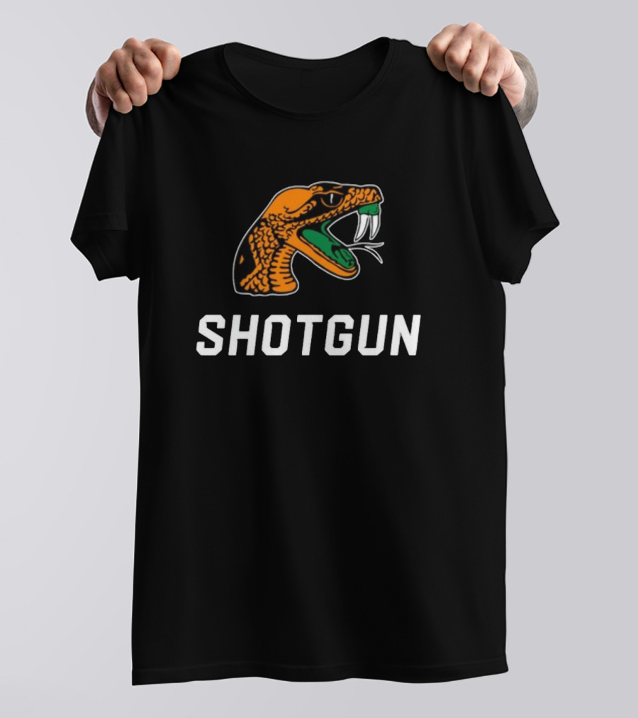 Willie Simmons FAMU Rattlers Shotgun Florida A&M University T-Shirt