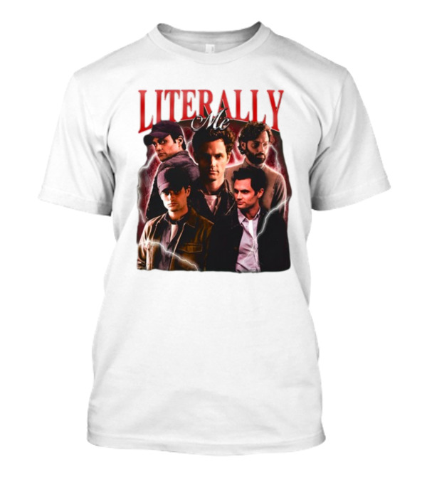 Notsafeforwear Joe Goldberg Literally Me Collage T-Shirt